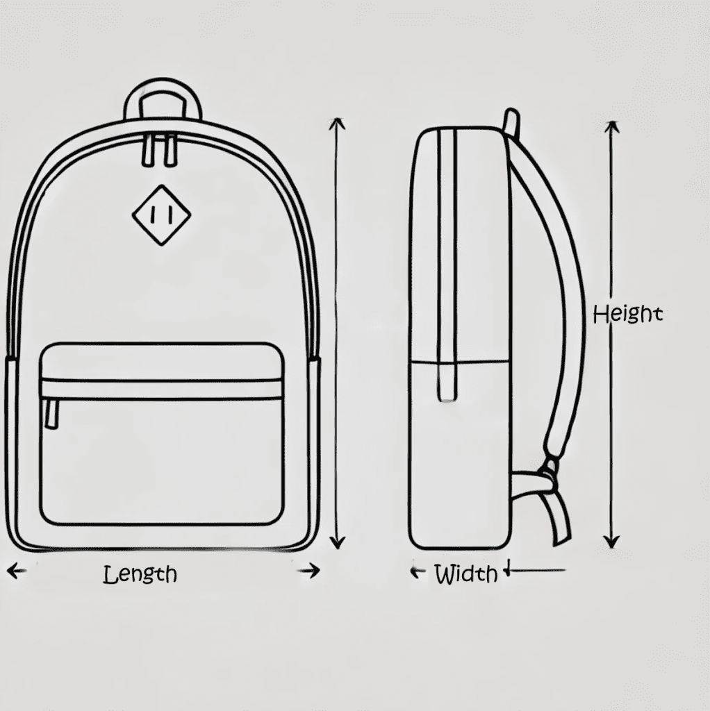 Backpack liters to cubic inches hotsell